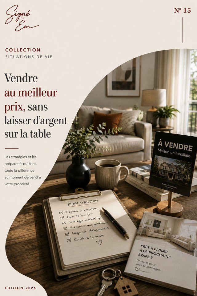Couverture — Vendre au meilleur prix