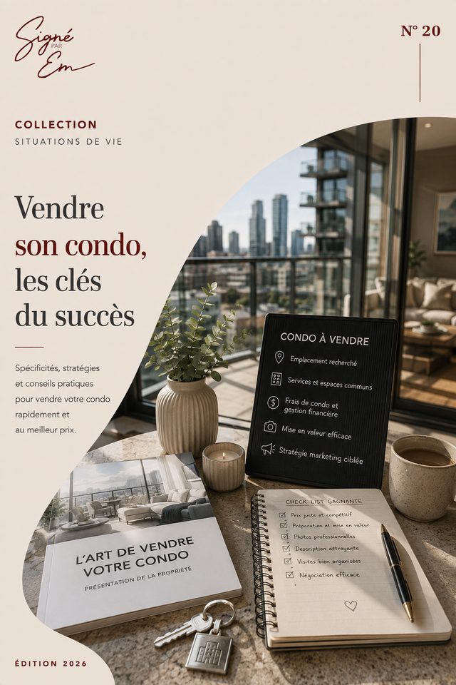 Couverture — Vendre son condo