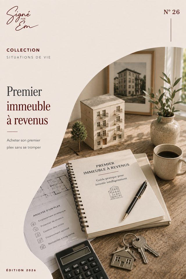 Couverture — Premier immeuble à revenus