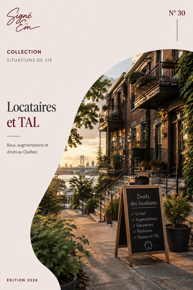 Couverture — Locataires et Tribunal administratif du logement