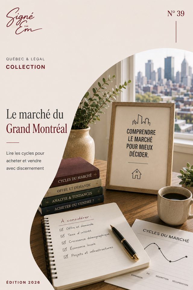 Couverture — Le marché du Grand Montréal