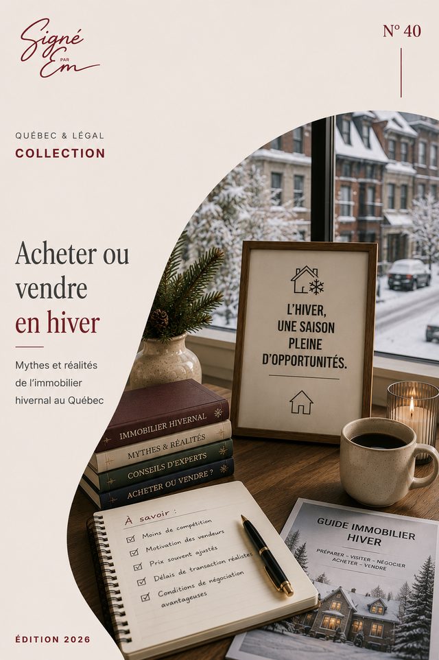 Couverture — Acheter ou vendre en hiver